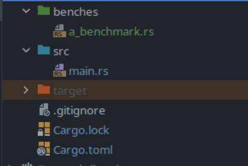 folder structure for rust projects